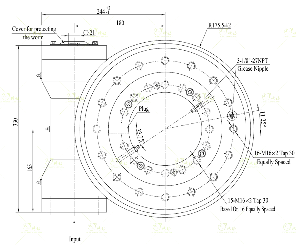 WE9回转驱动图纸