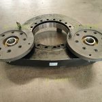 双齿轮可以有效增加回转驱动的输出扭矩